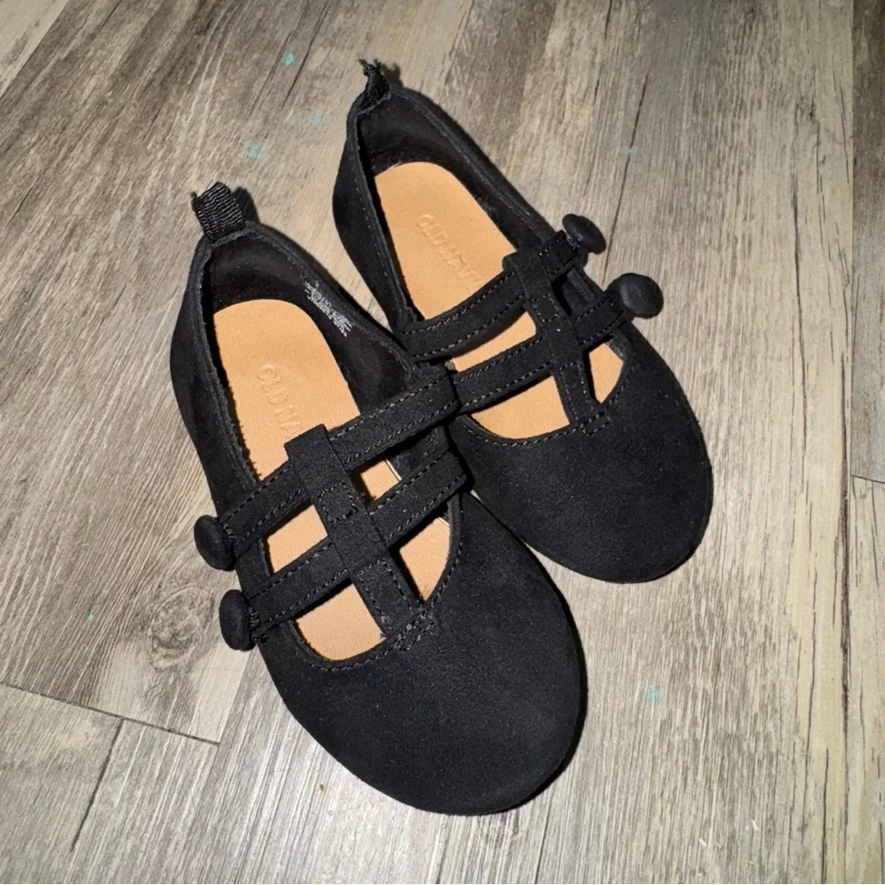 Old Navy Kids Black Slip-on Flats